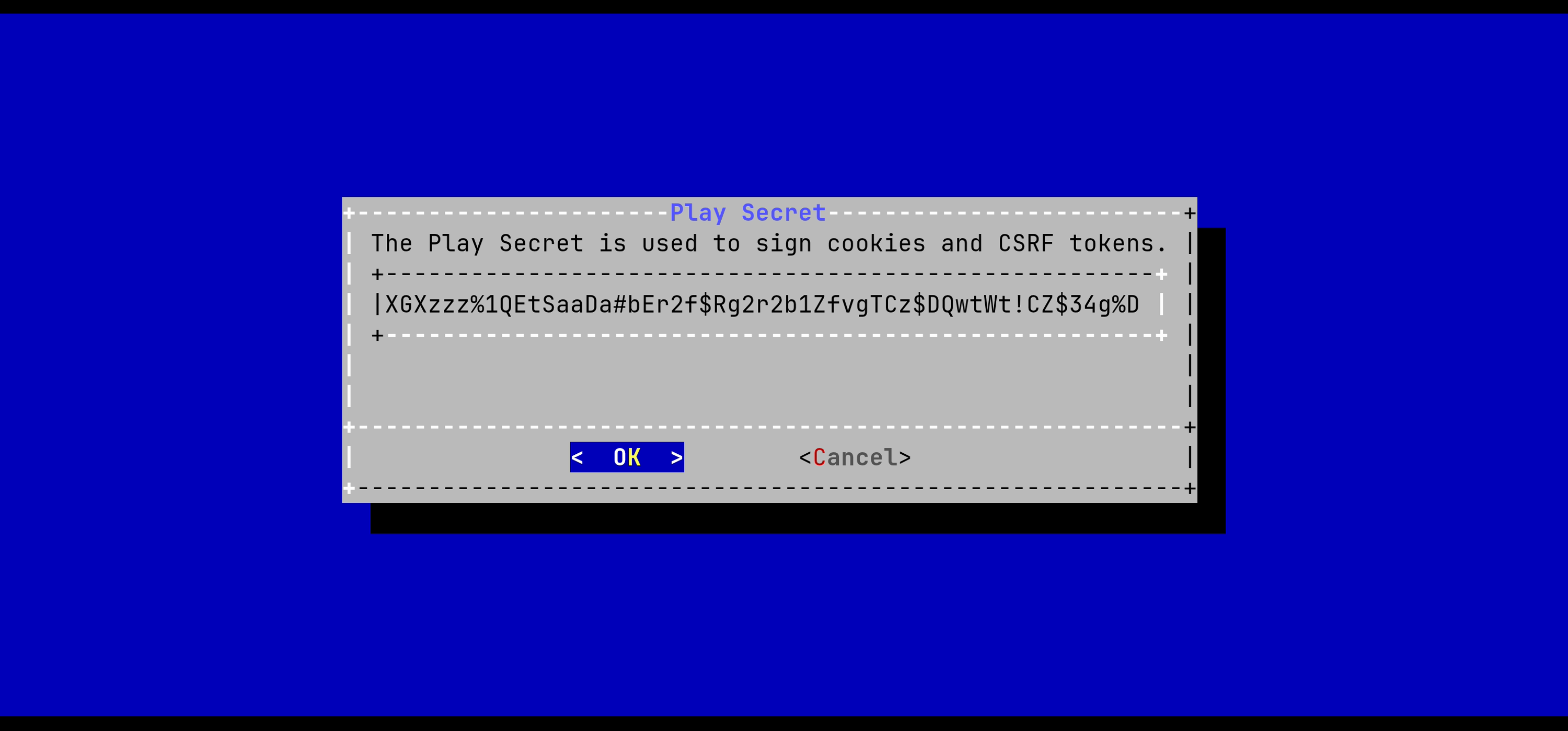 Generate Secret