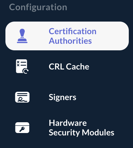 CA Menu