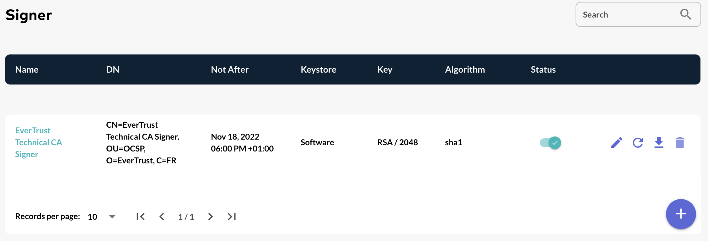 Disable Signer