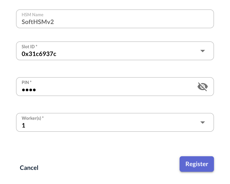 Register Slot