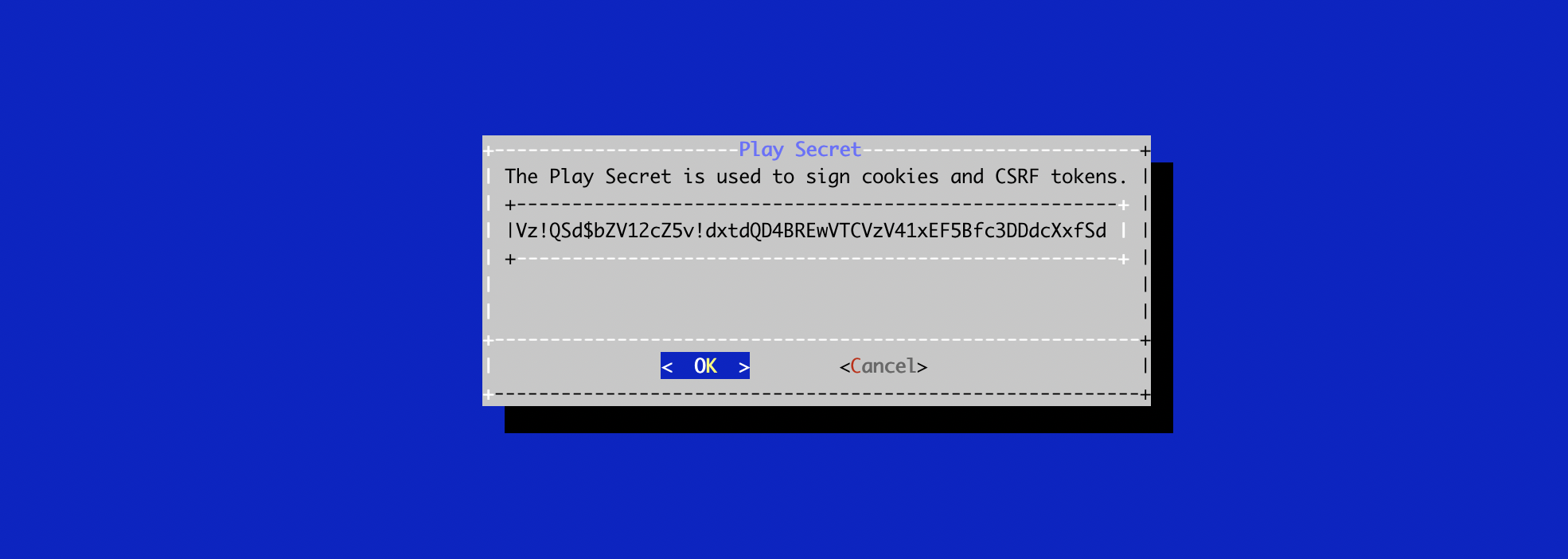 Generate Secret