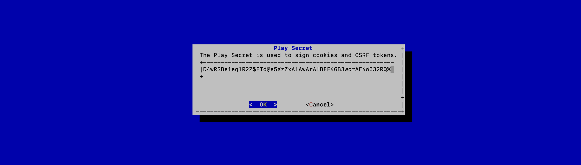 Generate Secret