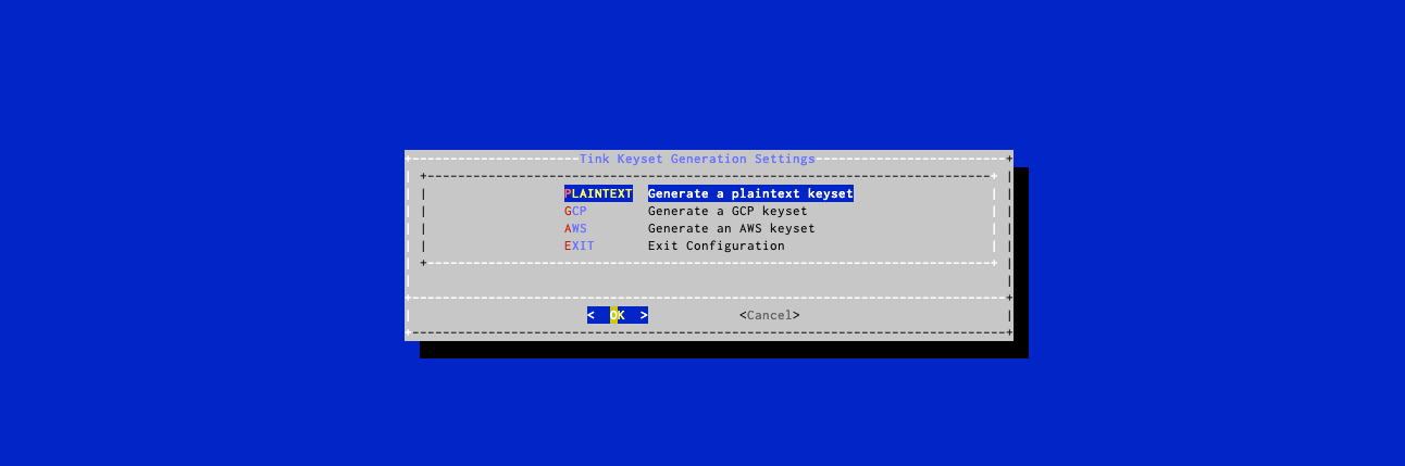 Tink Config Menu